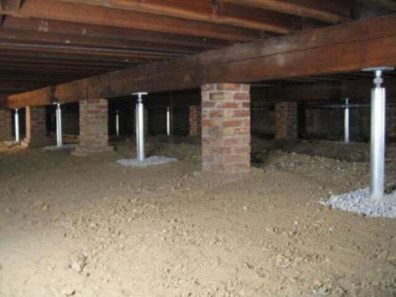 Pier and Beam or Block and Base Foundation Repair 2